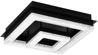 Eglo Fradelo 1 240x240 mm - Svart/Grå