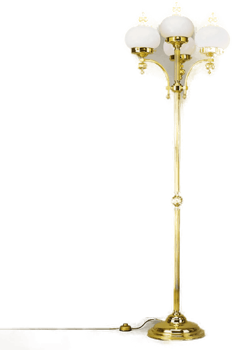 Orion 4-punkts stålampe DELIA