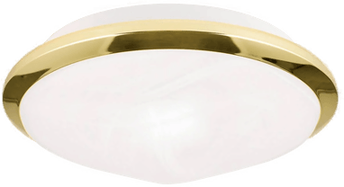 Orion Corella taklampe 26 cm messing