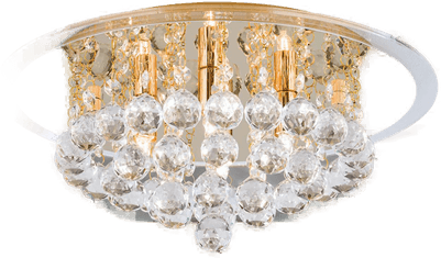 Orion TUILA krystall taklampe 38 cm