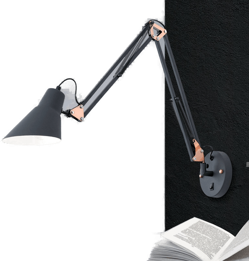 Orion Vegglampe med fjærbalanser