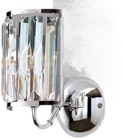 Orion Krystallbelagt Vegglampe Gstaad