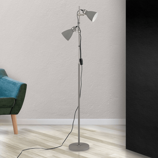 Orion Gulvlampe School grå