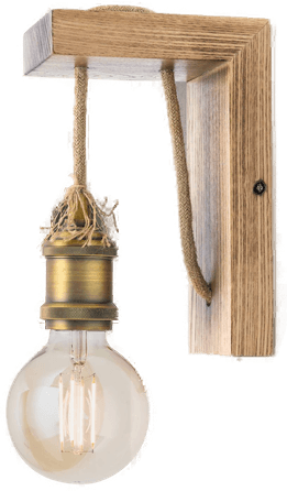 Orion Bassena vegglampe i tre