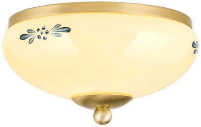 Orion Taklampe Landhaus messing Ø 21 cm