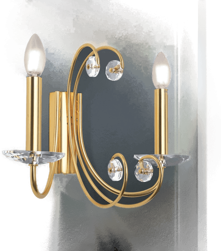 Orion Ariane vegglampe, gullfarget