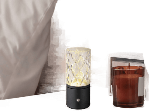 Globo Lunki LED-bordlampe, matt svart