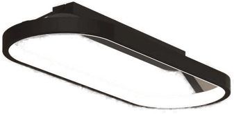 Eglo LED-taklampe Codriales svart