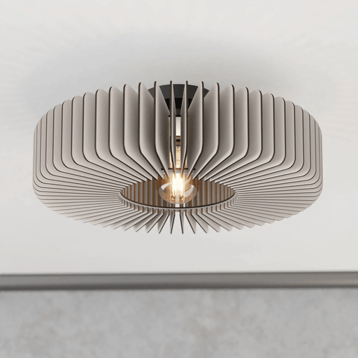 Eglo Taklampe Palombaia, hvit, Ø 50 cm