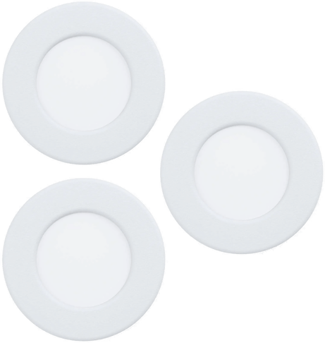 Eglo Connect Fueva 6-Z LED-innfellingslampe 3-pak