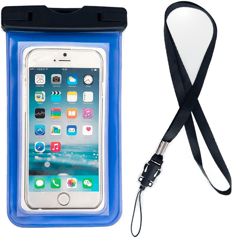 Hurtel vanntett pose til mobil 6,7"