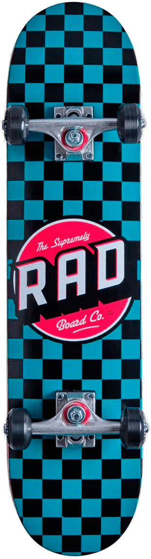 Rad Board Co Checkers Skateboard 7,25"