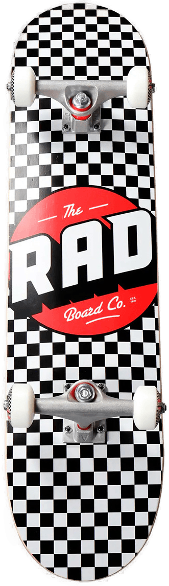 Rad Board Co Checkers Skateboard 7,75"