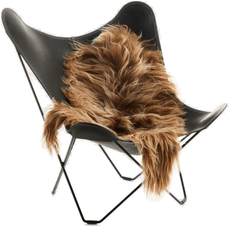 Natures Collection Saueskinn Langhåret 90x60 cm