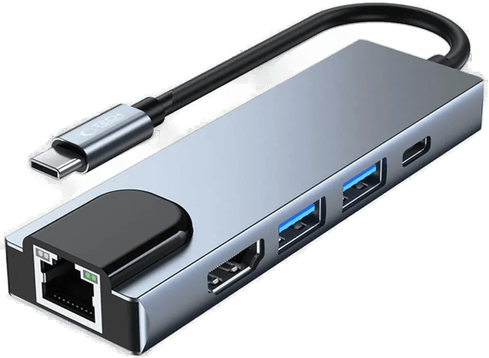Techprotect 5-i-1 USB-C Multiport Hub