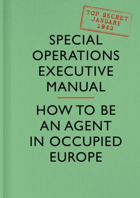 SOE Manual av Special Operations Executive