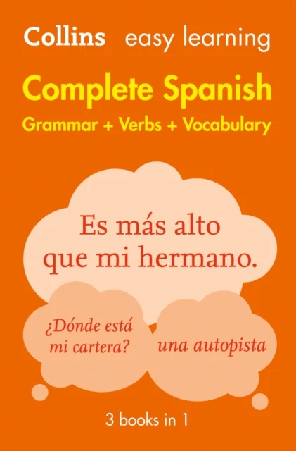 Easy Learning Spanish Complete Grammar, Verbs and Vocabulary (3 books in 1) av Collins Dictionaries