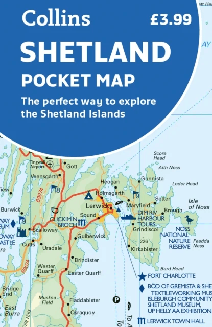 Shetland Pocket Map av Collins Maps