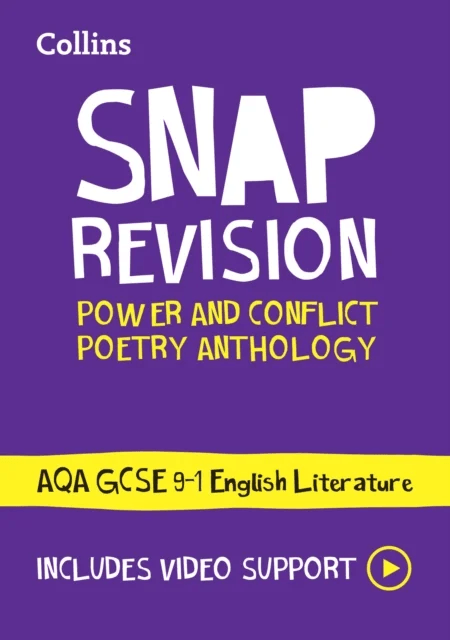 AQA Poetry Anthology Power and Conflict Revision Guide av Collins GCSE
