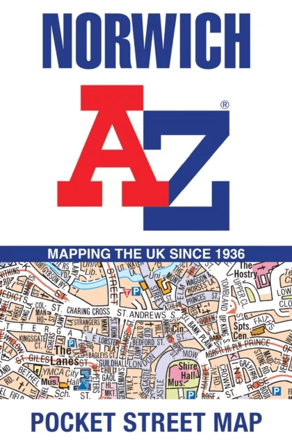 Norwich A-Z Pocket Street Map av A-Z Maps