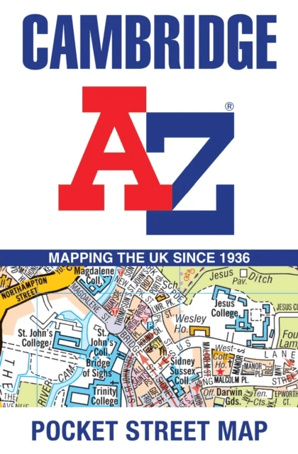 Cambridge A-Z Pocket Street Map av A-Z Maps