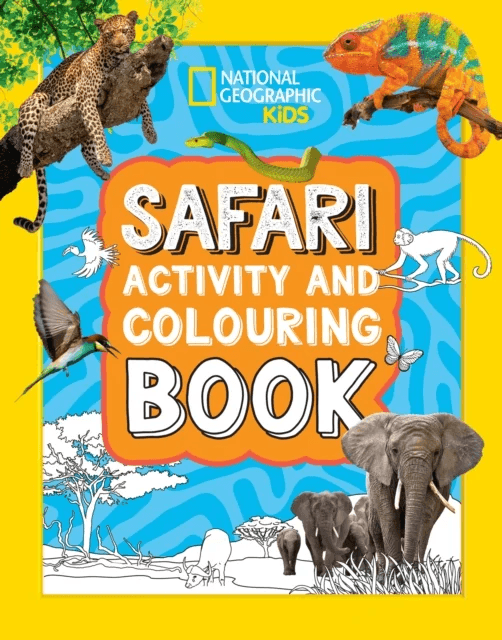 Safari Activity and Colouring Book av National Geographic KIds