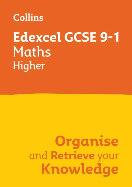 Edexcel GCSE 9-1 Maths Higher Organise and Retrieve Your Knowledge av Collins GCSE