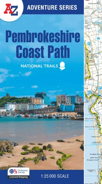 Pembrokeshire Coast Path av A-Z Maps