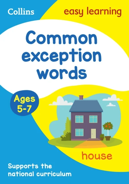 Common exception words Activity book Ages 5-7 av Collins Easy Learning