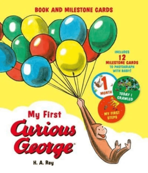 My First Curious George (Book and Milestone Cards) av H. A. Rey