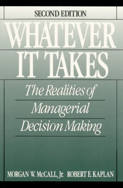 Whatever it Takes av Morgan Jr. McCall, Robert Kaplan