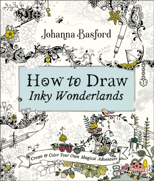How to draw inky wonderlands av Johanna Basford
