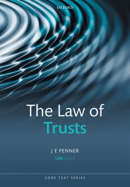 The Law of Trusts av J E (Kwa Geok Choo Professor of Property Law National University of Singapore and Barrister of Lincoln's Inn) Penner