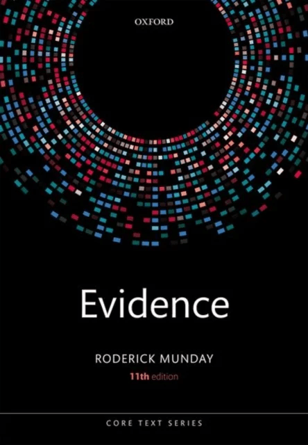 Evidence av Roderick (Reader Emeritus in Law at the Un Munday