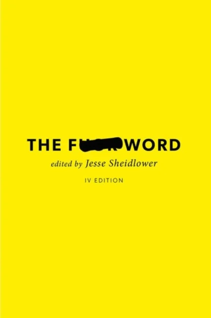 The F-Word av Jesse (Adjunct Professor Adjunct Professor Columbia University) Sheidlower