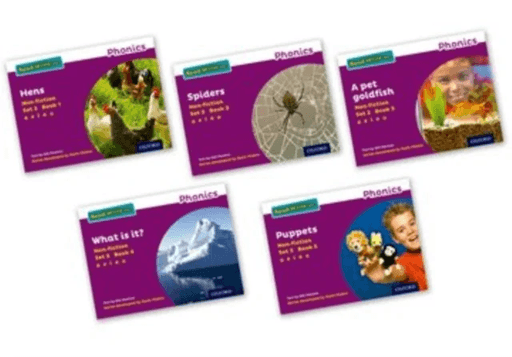 Read Write Inc. Phonics: Purple Set 2 Non-fiction books (Mixed Pack of 5) av Gill Munton