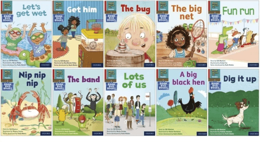Read Write Inc. Phonics: Red Ditty Book Bag Books (Mixed Pack of 10) av Ruth Miskin, Gill Munton, Tim Archbold