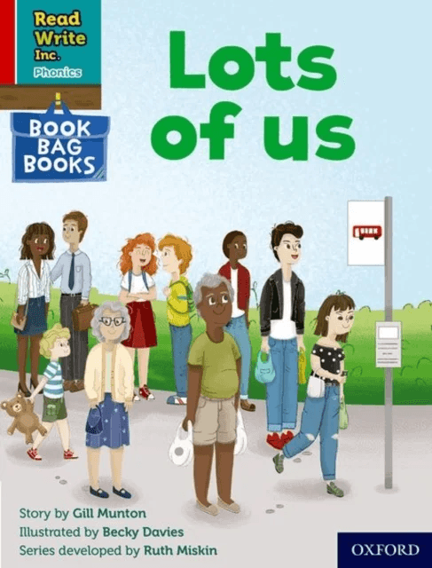 Read Write Inc. Phonics: Lots of us (Red Ditty Book Bag Book 8) av Gill Munton