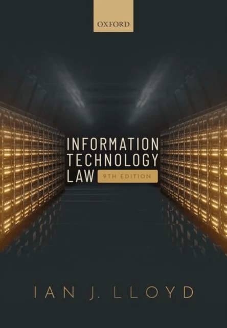 Information Technology Law av Ian J. (Formerly Senior Specialist HSU National Research University Russian Federation and Visiting Professor Open Unive