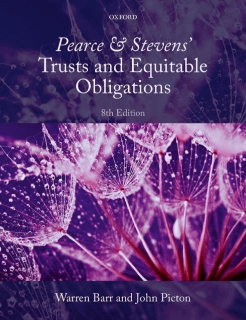 Pearce &amp; Stevens' Trusts and Equitable Obligations av Warren (Professor in Law and Dean School of Barr