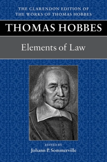 Thomas Hobbes: Elements of Law