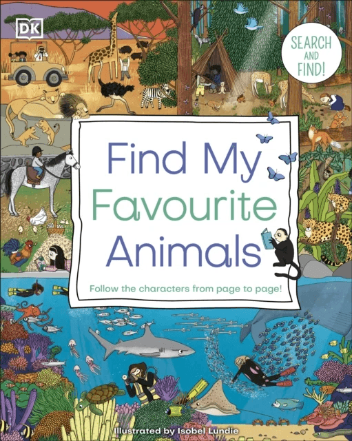 Find My Favourite Animals av DK