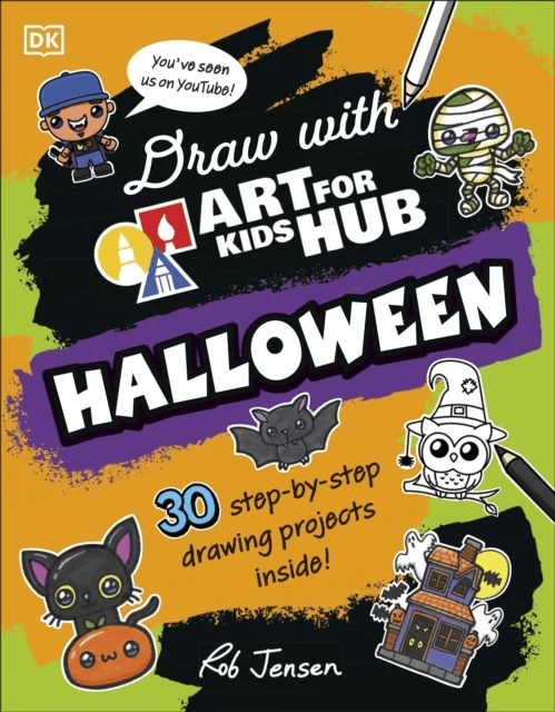 Draw with Art for Kids Hub Halloween av Art For Kids Hub, Rob Jensen