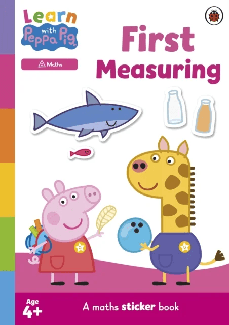 Learn with Peppa: First Measuring sticker activity book av Peppa Pig