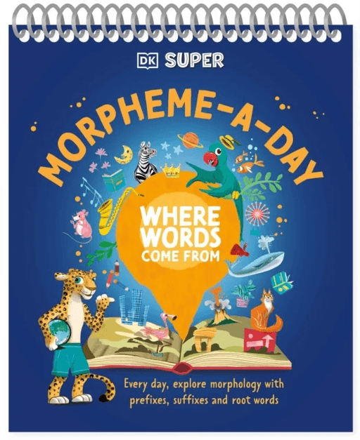 DK Super Where Words Come From Morpheme-a-Day av DK