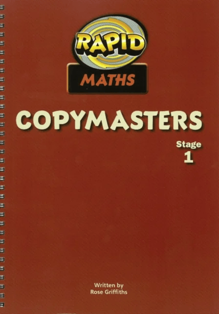Rapid Maths: Stage 1 Photocopy Masters av Rose Griffiths
