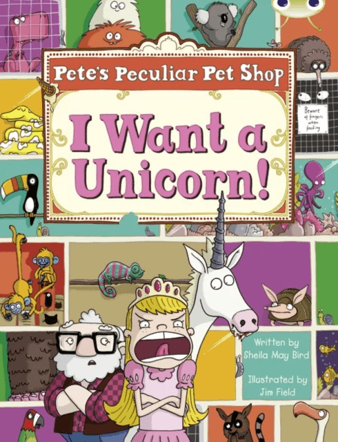 Bug Club Guided Non Fiction Year Two Purple B Pete's Peculiar Pet Shop: I Want a Unicorn! av Sheila Bird