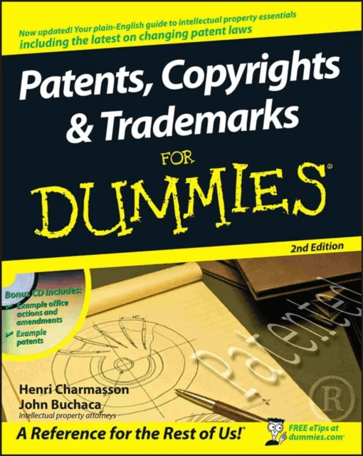 Patents, Copyrights and Trademarks For Dummies 2e av HJA Charmasson