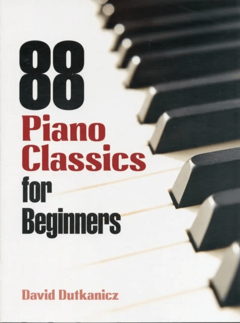 88 Piano Classics for Beginners av David Dutkanicz
