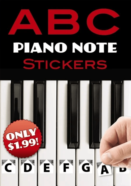 A B C Piano Note Stickers av Inc. Dover Publications